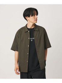 ヨウリュウ キャンプカラー シャツ FORM型 吸水速乾 通気性 BEAUTY&YOUTH UNITED ARROWS ビューティー＆ユース　ユナイテッドアローズ トップス シャツ・ブラウス ネイビー ホワイト グリーン【送料無料】[Rakuten Fashion]