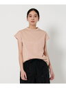 クルーネック フレンチスリーブ カットソー BEAUTY&YOUTH UNITED ARROWS ビューティー＆ユース　ユナイテッドアローズ トップス カットソー・Tシャツ ピンク ブラック グリーン ホワイト【送料無料】[Rakuten Fashion]