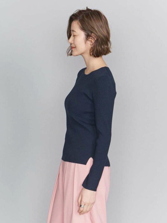 楽天市場】【SALE／70%OFF】BY リブクルーネックロングスリーブニット  