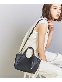 フェイクレザーボールチェーン ミニトートバッグ -2WAY- BEAUTY&YOUTH UNITED ARROWS ビューティー＆ユース　ユナイテッドアローズ バッグ トートバッグ ブラック ホワイト シルバー グレー ブラウン イエロー カーキ ブルー ネイビー パープル【送料無料】[Rakuten Fashion]