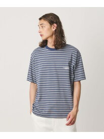 ＜CGS.＞オーガニック コットン ボーダー Tシャツ California General Store ビューティー＆ユース　ユナイテッドアローズ トップス カットソー・Tシャツ ネイビー【送料無料】[Rakuten Fashion]