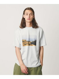 ＜CGS.＞ROKI ボード フォト Tシャツ California General Store ビューティー＆ユース　ユナイテッドアローズ トップス カットソー・Tシャツ グレー ブラウン【送料無料】[Rakuten Fashion]