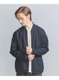 【SALE／40%OFF】HAZE ポンチ ジップ ブルゾン BEAUTY&YOUTH UNITED ARROWS ビューティー＆ユース　ユナイテッドアローズ ジャケット・アウター ブルゾン・ジャンパー ネイビー グレー カーキ【RBA_E】【送料無料】[Rakuten Fashion]