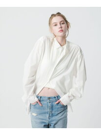 ＜CGS.＞ナイロン レギュラーカラー シャツ California General Store ビューティー＆ユース　ユナイテッドアローズ トップス シャツ・ブラウス ホワイト ネイビー【送料無料】[Rakuten Fashion]