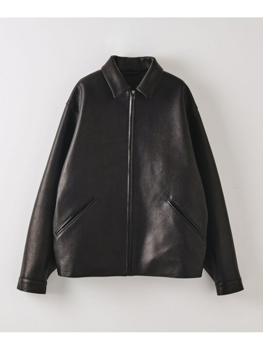 楽天市場】＜Steven Alan＞ シボ シープレザー ワーク ブルゾン Steven 