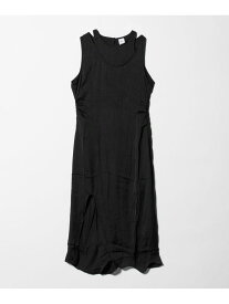 ＜Won Hundred＞BILA アシンメトリーワンピース BEAUTY&YOUTH UNITED ARROWS ビューティー＆ユース　ユナイテッドアローズ ワンピース・ドレス ワンピース ブラック【送料無料】[Rakuten Fashion]