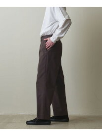 【SALE／20%OFF】＜Steven Alan＞ チノ インワンプリーツ スラックス Steven Alan ビューティー＆ユース　ユナイテッドアローズ パンツ チノパンツ ブラウン ホワイト グレー【RBA_E】【送料無料】[Rakuten Fashion]