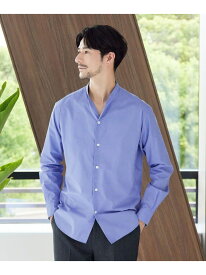 【WEB限定 WARDROBE SMART】コットン バンドカラー スキッパー シャツ BEAUTY&YOUTH UNITED ARROWS ビューティー＆ユース　ユナイテッドアローズ トップス シャツ・ブラウス ブラック ホワイト【送料無料】[Rakuten Fashion]