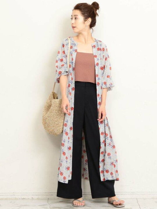 楽天市場】【SALE／40%OFF】BY リバティプリント ギャザーロング  