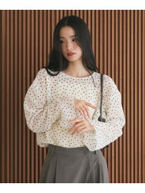 【SALE／30%OFF】ポリエステル ドット シアー ブラウス ウォッシャブル BEAUTY&YOUTH UNITED ARROWS ビューティー＆ユース　ユナイテッドアローズ トップス シャツ・ブラウス ブラック ブラウン ホワイト【RBA_E】【送料無料】[Rakuten Fashion]