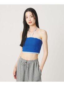 【別注】＜Robert P. Miller ＞パネルリブ バンドゥ BEAUTY&YOUTH UNITED ARROWS ビューティー＆ユース　ユナイテッドアローズ トップス ベアトップ ブラック【送料無料】[Rakuten Fashion]