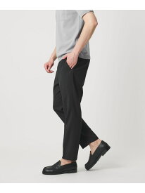 【WEB限定 WARDROBE SMART】フラックスライク テーパード アンクルパンツ【吸水速乾・UVカット】 BEAUTY&YOUTH UNITED ARROWS ビューティー＆ユース　ユナイテッドアローズ パンツ スラックス・ドレスパンツ グレー ブラック【送料無料】[Rakuten Fashion]