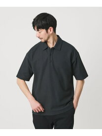 【WEB限定 WARDROBE SMART】エアリー カノコ ポロシャツ【抗菌防臭・UVカット】 BEAUTY&YOUTH UNITED ARROWS ビューティー＆ユース　ユナイテッドアローズ トップス ポロシャツ ホワイト ブラック グレー【送料無料】[Rakuten Fashion]