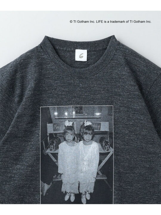 楽天市場】＜6(ROKU)＞LIFE PICTURE COLLECTION TWINS Tシャツ 6(ROKU 