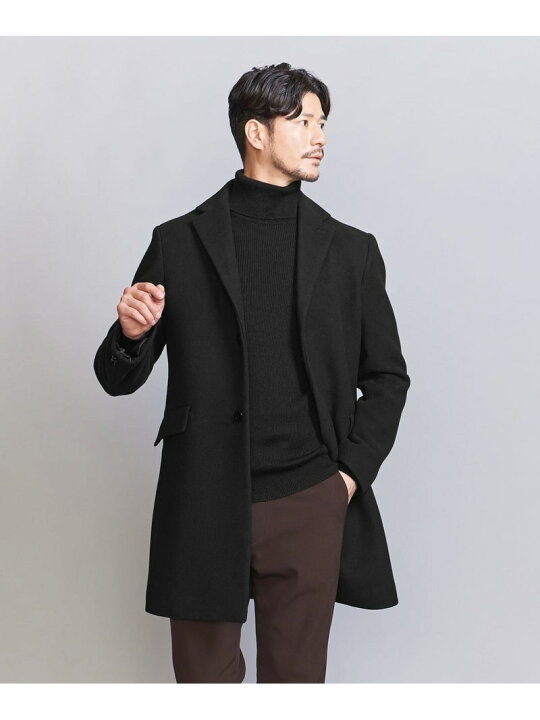 楽天市場】【WEB限定 WARDROBE SMART】PE メルトン チェスターコート 