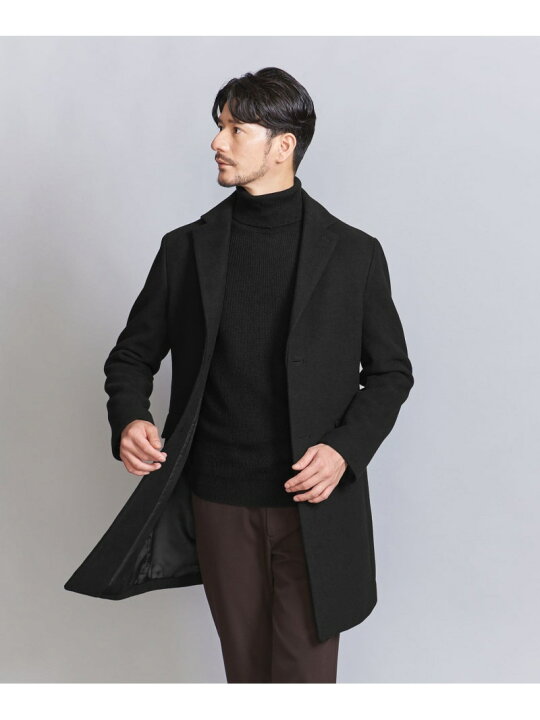 楽天市場】【WEB限定 WARDROBE SMART】PE メルトン チェスターコート  