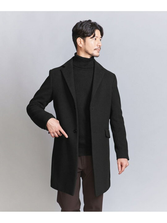 楽天市場】【WEB限定 WARDROBE SMART】PE メルトン チェスターコート 