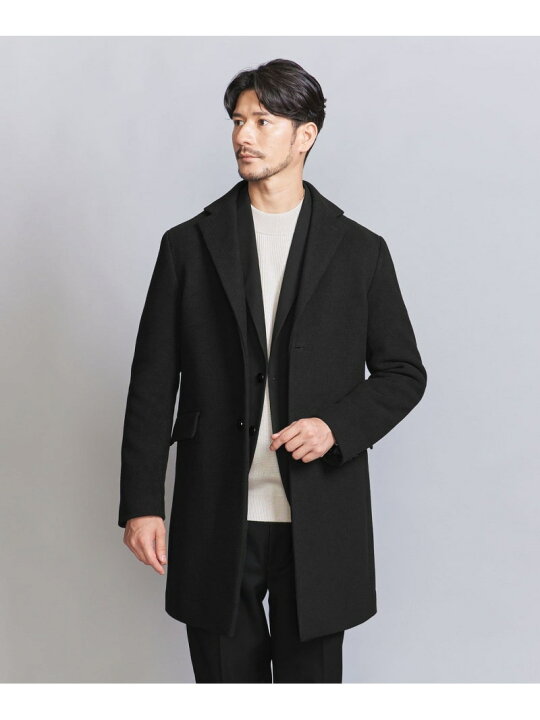 楽天市場】【WEB限定 WARDROBE SMART】PE メルトン チェスターコート 