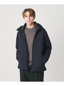 小松マテーレ シャンブレー フード ダウンジャケット 700FP 撥水機能 BEAUTY&YOUTH UNITED ARROWS ビューティー＆ユース　ユナイテッドアローズ ジャケット・アウター ダウンジャケット・ダウンベスト ブラック ネイビー グレー【送料無料】[Rakuten Fashion]