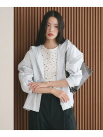 【SALE／30%OFF】ポリエステルコットン フードシャツ BEAUTY&YOUTH UNITED ARROWS ビューティー＆ユース　ユナイテッドアローズ トップス シャツ・ブラウス グレー ブルー ベージュ【RBA_E】【送料無料】[Rakuten Fashion]