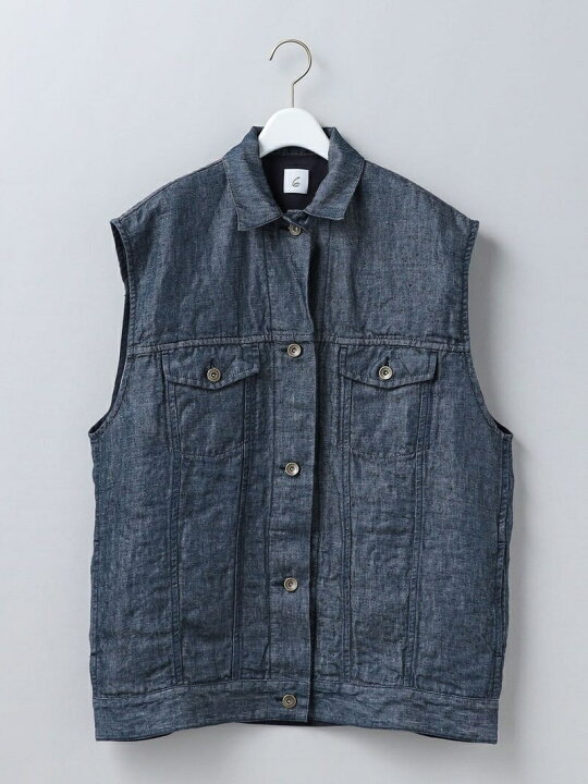 楽天市場】＜6(ROKU)＞ASA DENIM MOTIF VEST/ベスト 6(ROKU 