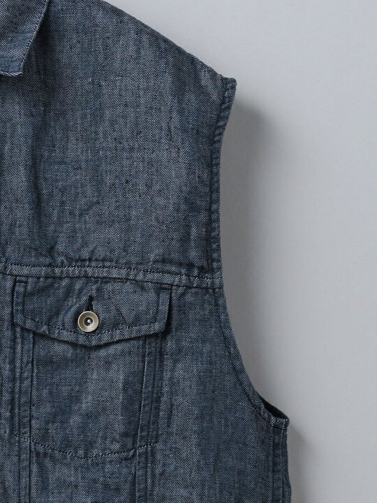 楽天市場】＜6(ROKU)＞ASA DENIM MOTIF VEST/ベスト 6(ROKU 