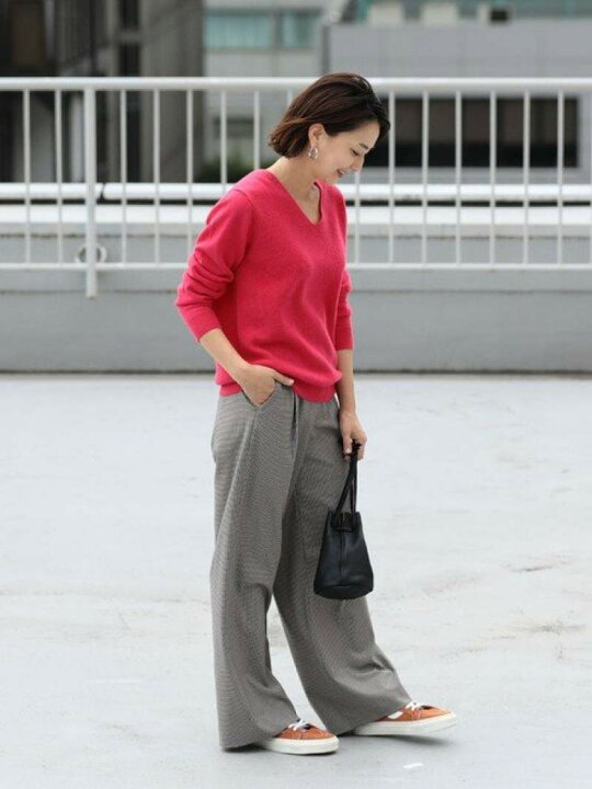 楽天市場】【SALE／40%OFF】BY∴ ウール*カシミヤVネックニット 
