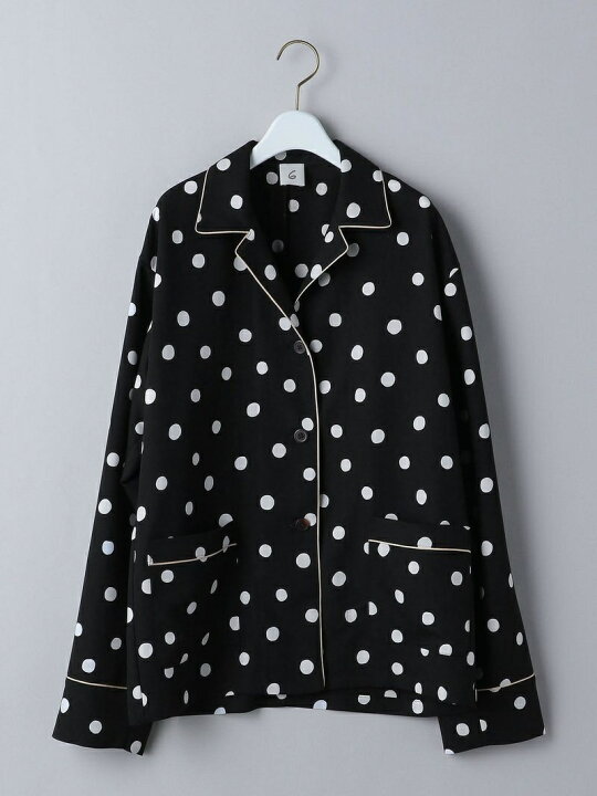 楽天市場】＜6(ROKU)＞DOT PRINT SHIRT/シャツ 6(ROKU) ビューティー  