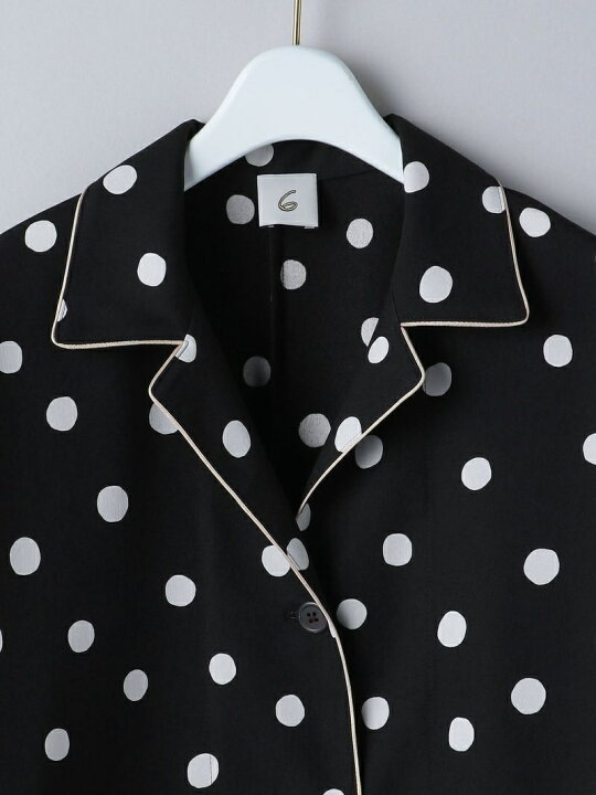 楽天市場】＜6(ROKU)＞DOT PRINT SHIRT/シャツ 6(ROKU) ビューティー 