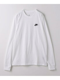 ＜NIKE＞ クラブ ロングスリーブ Tシャツ monkey time BEAUTY&YOUTH ビューティー＆ユース　ユナイテッドアローズ トップス カットソー・Tシャツ ブラック ホワイト【送料無料】[Rakuten Fashion]