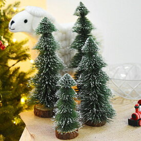 「スーパーSALE10%OFF」 クリスマスシリーズ クリスマスツリー 30cm 25cm 20cm 15cm 4点セット ミニクリスマスツリー 飾り 塔 雪付き 雪化粧 ミニクリスマスツリー オーナメント 卓上ツリー 小型 クリスマス 飾り クリスマスプレゼン