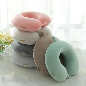 ネックピロー 低反発 飛行機 抗菌抗ダニ トラベル エアー 空気 枕 U字 U型 旅行 安眠 快眠 快適 くび枕 首枕 トラベルグッズ 機内 車内 旅行 出張 仮眠トラベル ヘッドレスト リラックス 癒し