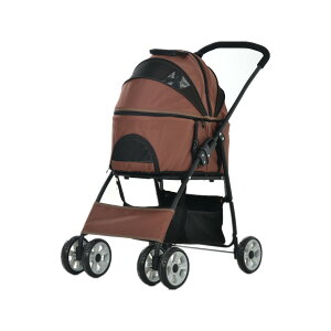 ペットカート 折り畳み 4輪 分離式 耐荷重15kg 取り外し可能 折りたたみ 多頭 中型犬 小型犬 猫 軽量 組立簡単 工具不要 介護用 ドッグカート 犬 猫 動物 ペット用品