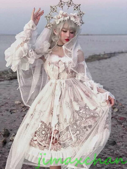 楽天市場】新生活 サマー Lolita系 航海宝蔵/ワンピース jsk OP  