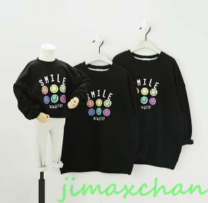 新生活 サマー 秋冬/裏起毛/親子お揃い パーカー カップル ユニセックス 家族 お揃い ルーム ウェア おそろい親子服 プレゼント