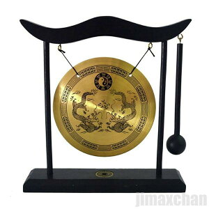 新生活 気楽 風水 銅鑼 ドラ 鐘 ミニサイズ 龍 竜 ドラゴン 置物 風水アイテム 龍神 パワースポット 真鍮 開運 金運 財産運 出世運 恋愛運 幸福 成功 プレゼント 贈り物 開運厄