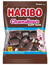 愛知から毎日発送　ハリボー チョコマシュマロ HARIBO Chamallows soft kiss 200g
