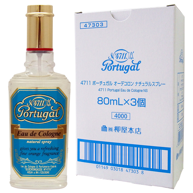 4711 ポーチュガル オーデコロン ナチュラルスプレー 80ml - 香水(男性用)