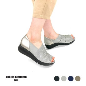 Yukiko kimijima bis ユキコキミジマ ビス レディース サンダル レザー 美脚 歩きやすい 3E 192-8163 あす楽対応