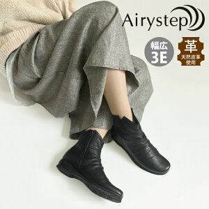 Airystep �G�A���[�X�e�b�v �V���[�g �u�[�c ���f�B�[�X �؂��� ���U�[ �t�@�X�i�[ ���C�Y 3E 3e �����₷�� �{�v 036-1779 �h�� �����΍�