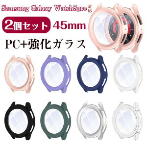 Samsung Galaxy watch5 pro 45mm Ή یP[X iF2Zbgj TX X}[gEHb`P[X یJo[ PCf+KX ̌^ Sʕی vANZT[