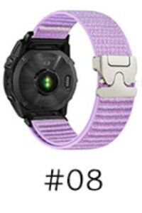 Garmin �Ή� �����o���h �x���g �i�C���� �r���v�o���h Garmin �Ή� fenix8 20mm 22mm 26mm �r���v �ւ��x���g �y�� �_�炩�� ���K �ʋC�� �ւ��o���h �x���g �K�[�~�� �X�}�[�g�E�H�b�` �r���v �o���h