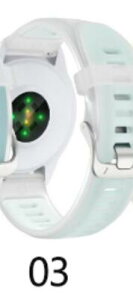 Garmin �Ή� �����o���h �x���g �V���R�� �r���v�o���h Garmin Forunner570 18mm 20mm 22mm �Ή� �r���v �ւ��x���g �y�� �_�炩�� ���K �ʋC�� ���R���� �ւ��o���h �x���g �K�[�~�� �X�}�[�g�E�H�b�` �r