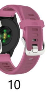 Garmin �Ή� �����o���h �x���g �V���R�� �r���v�o���h Garmin Forunner570 18mm 20mm 22mm �Ή� �r���v �ւ��x���g �y�� �_�炩�� ���K �ʋC�� ���R���� �ւ��o���h �x���g �K�[�~�� �X�}�[�g�E�H�b�` �r