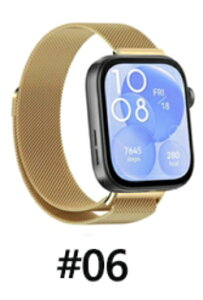 Huawei WatchFit4Pro �Ή� �o���h �����x���g �X�e�����X ���b�V�� �t�@�[�E�F�C�o���h�����x���g �r���v �ւ��x���g �}�O�l�b�g�� �ʋC�� �y�� �o���hHUAWEI WatchFit4/WatchFit4Pro/WatchFit3 �����o���h �x
