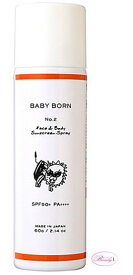 ベビーボーン BABY BORN　Face＆Body　Sunscreen　Spray 60g(me)SPF50+・PA++++
