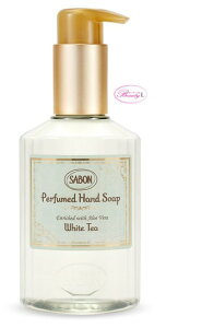 �T�{�� SABON�n���h�\�[�v (�{�g��) �z���C�g�e�B�[ 200ml (lu)