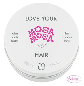 UKA EJ uA TTwA b`o[ tH[ R[XwA uka LOVE YOUR MOSAMOSA HAIR rich balm for coarse hair 28g(u)