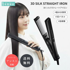 Brighte �X�g���[�g�A�C���� �u���C�g 3D SILK �X�g���[�g�A�C���� �u���b�N BRT-3D138BK �w�A�A�C���� �_���[�W�y�� �c�� ������ �k�ы��� �v���d�l �C�O�Ή� �M�t�g�z���C�g�f�[ �v���[���g ����