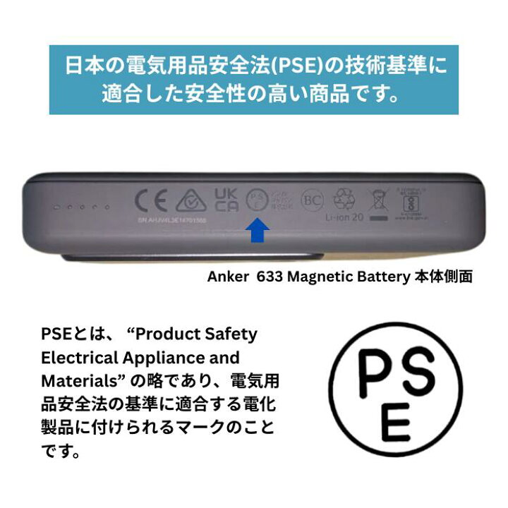 楽天市場】アンカー モバイルバッテリー マグネット 充電器 タイプC 